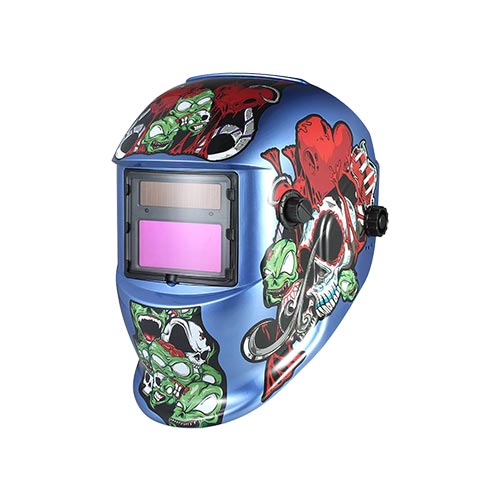 Auto-darkening welding helmet